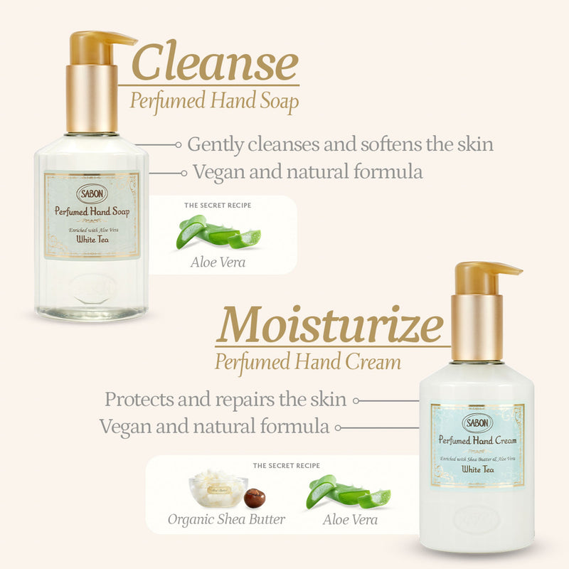 White Tea Hugs Gift Set