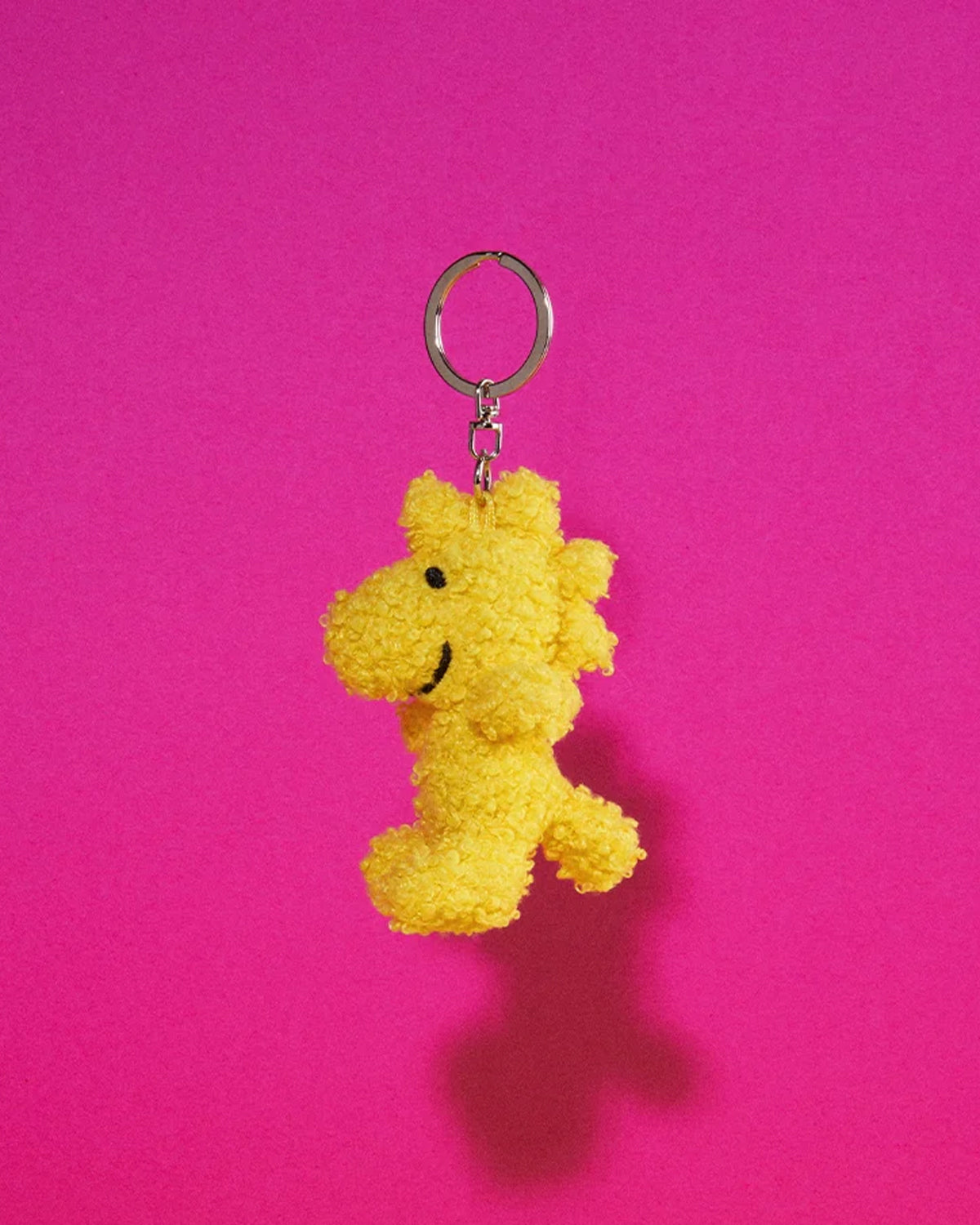 Keychain PEANUTS Woodstock ECO Tiny Teddy Yellow 3''