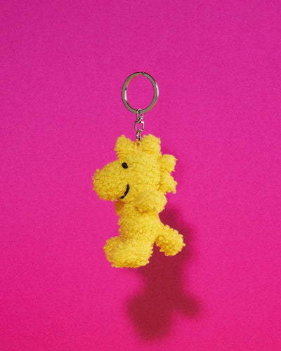 Keychain PEANUTS WOODSTOCK ECO Tiny Teddy Yellow 3"