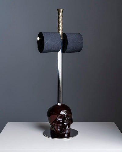 Toilet Paper Holder CRANIUM Smoke