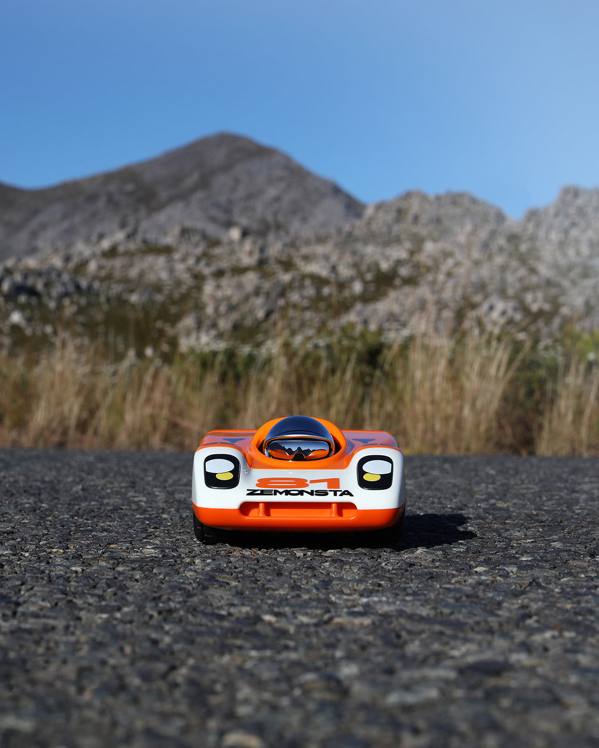 Car Mini ZEMONSTA Egon Orange 6.6 in