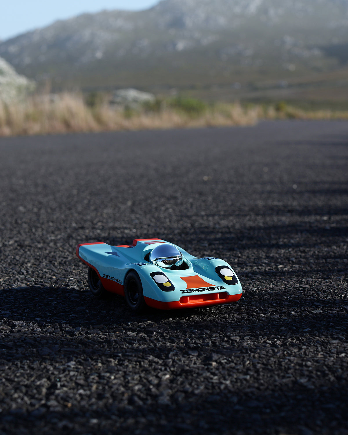 Car Mini ZEMONSTA Klaus Blue / Orange 6.6 in