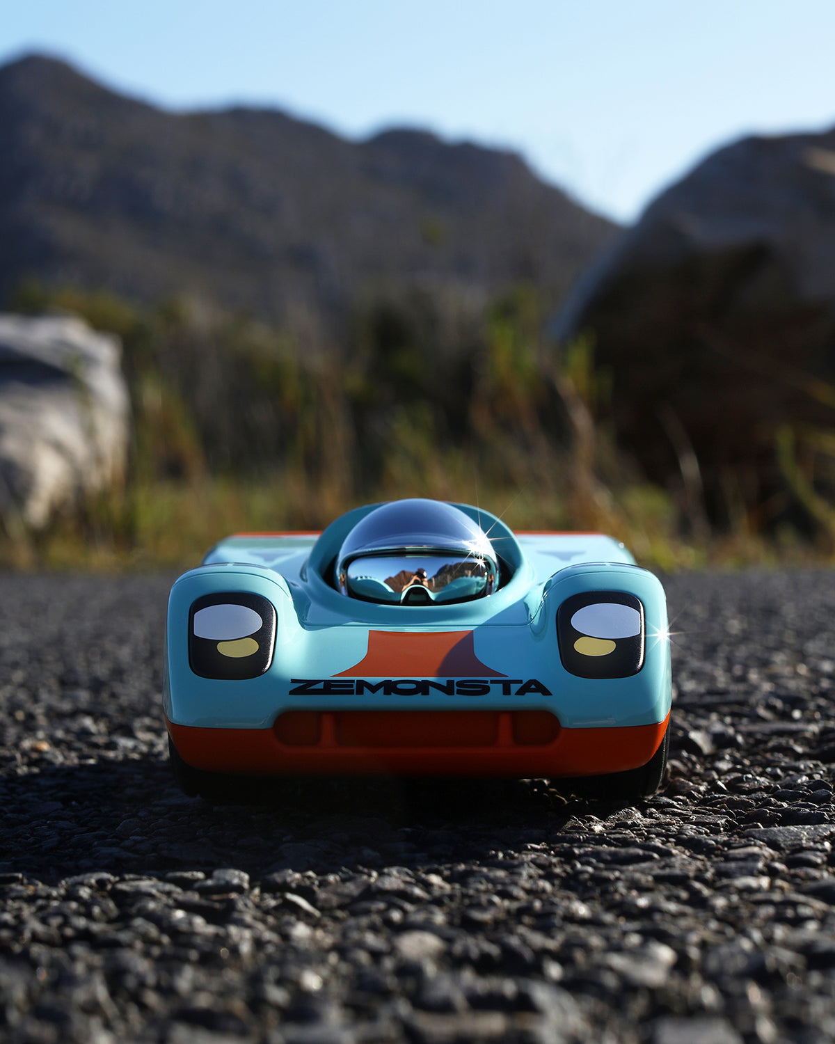 Car Mini ZEMONSTA Klaus Blue / Orange 6.6 in