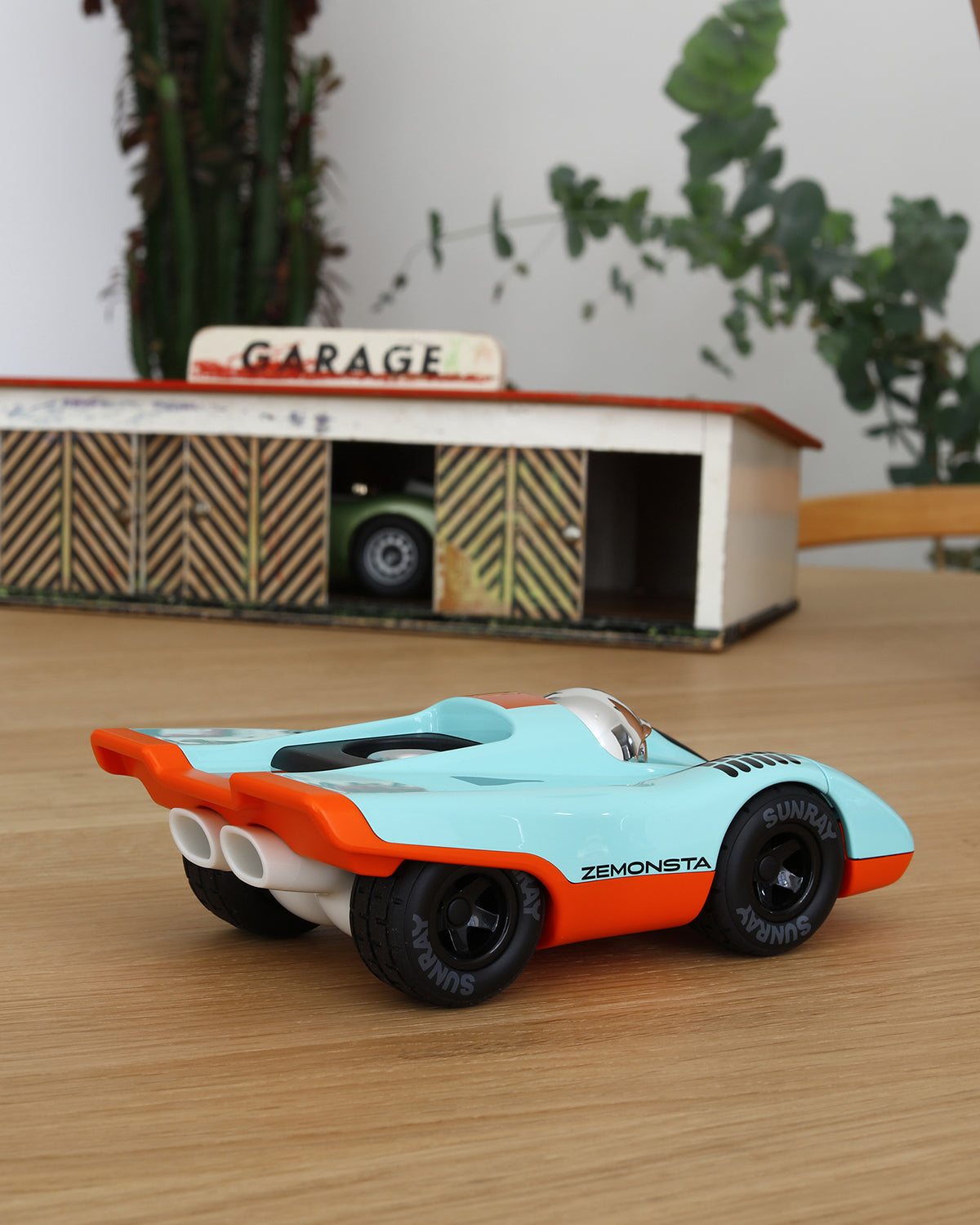 Car Mini ZEMONSTA Klaus Blue / Orange 6.6 in