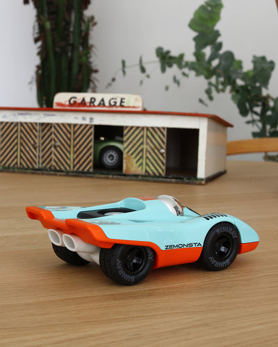 Car Mini ZEMONSTA Klaus Blue / Orange 6.6 in