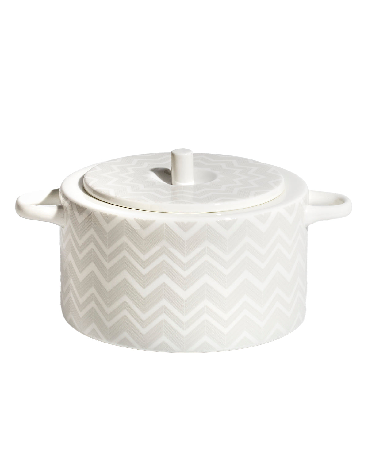 ZIG ZAG WHITE Soup Tureen - 31,5 x 21,8 x H. 15,2 Cm