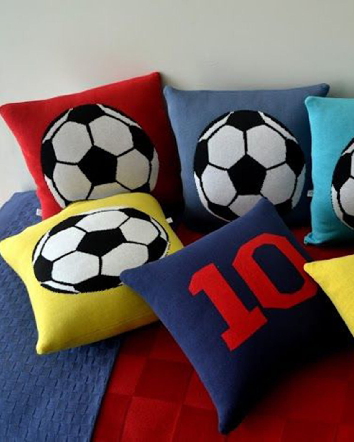 Cushion SOCCER BALL Cherry