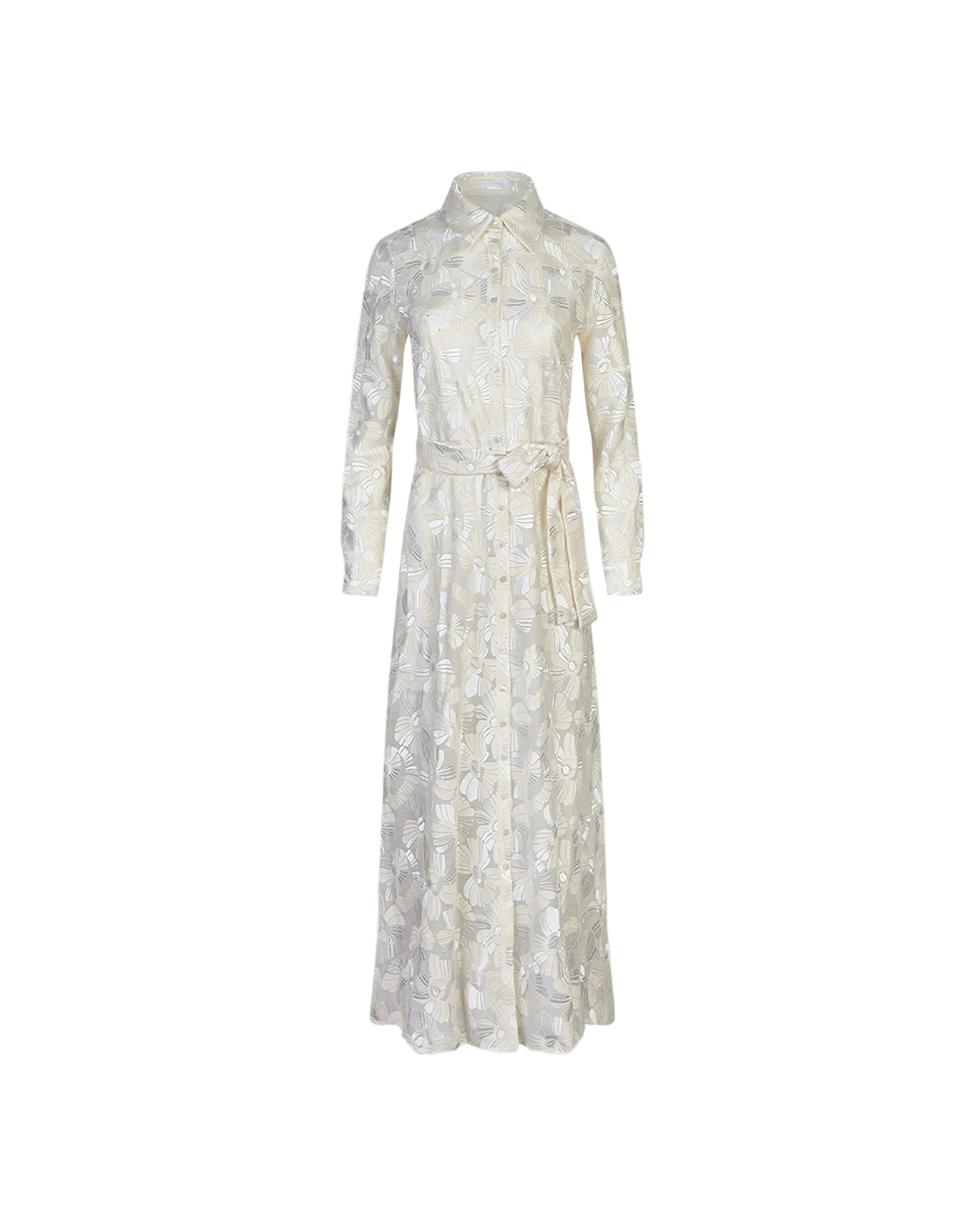 Women's Dress ADELIE Moon White Size 46