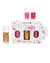 Nail Polish for Kids SET OF 3 EXPLORATION : SISSI PINKY + BODY ROLETTE YELLOW GOLD