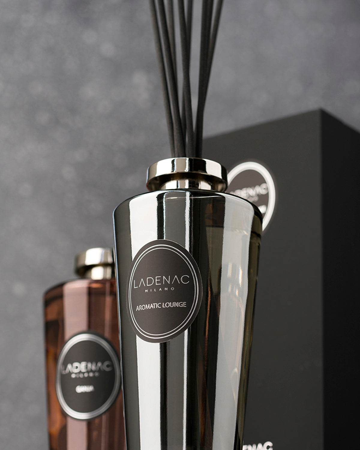 Reed Diffuser URBAN SENSES 500ml Grey Aromatic Lounge 4.13 x 4.72 x 9.84 in