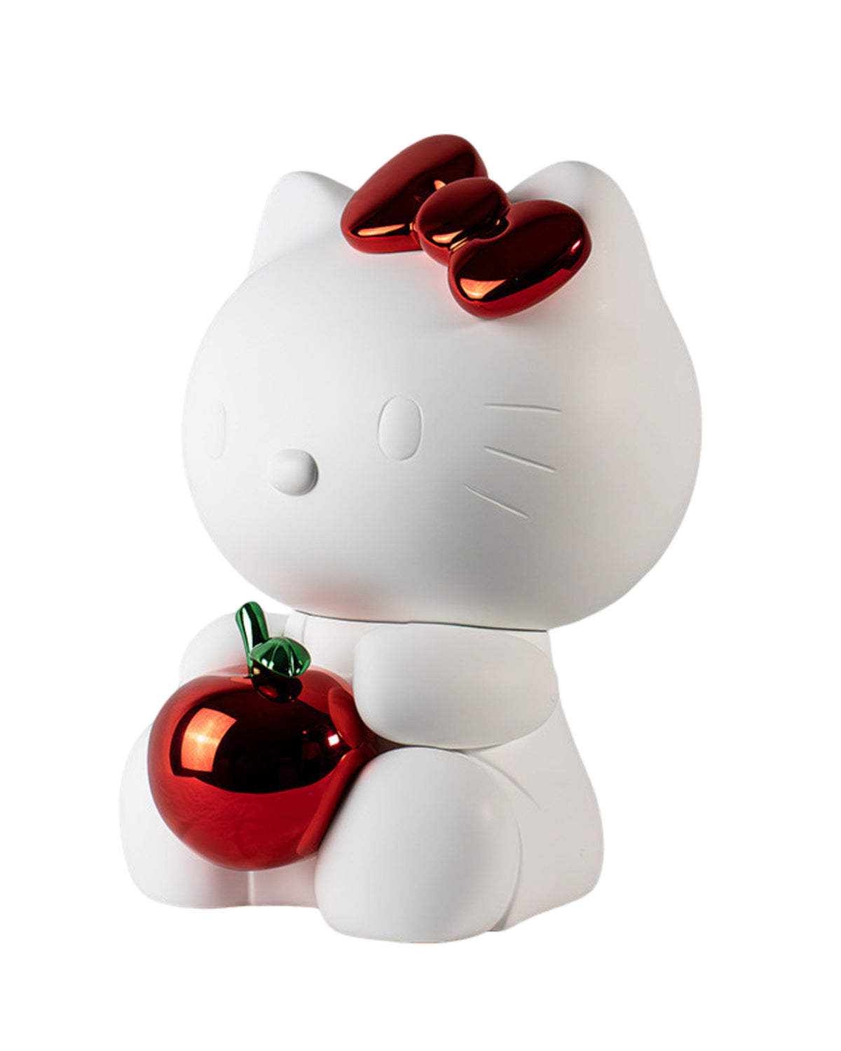 Hello Kitty Apple - LD Studio - White & Chromed Red - 10.5 in