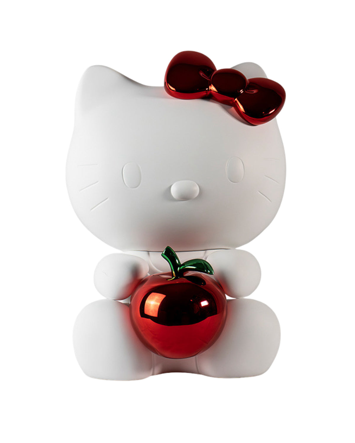Hello Kitty Apple - LD Studio - White & Chromed Red - 10.5 in