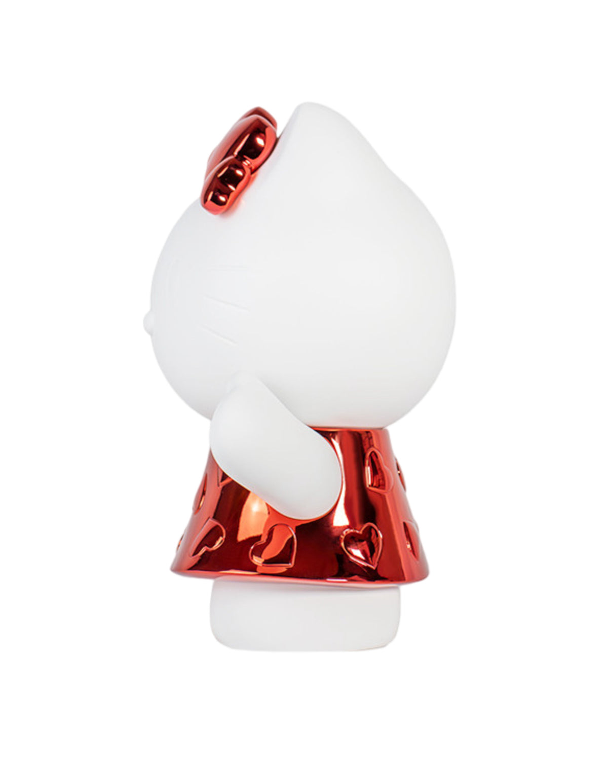 Hello Kitty Heart - LD Studio - White & Chrome Red - 10.5 in