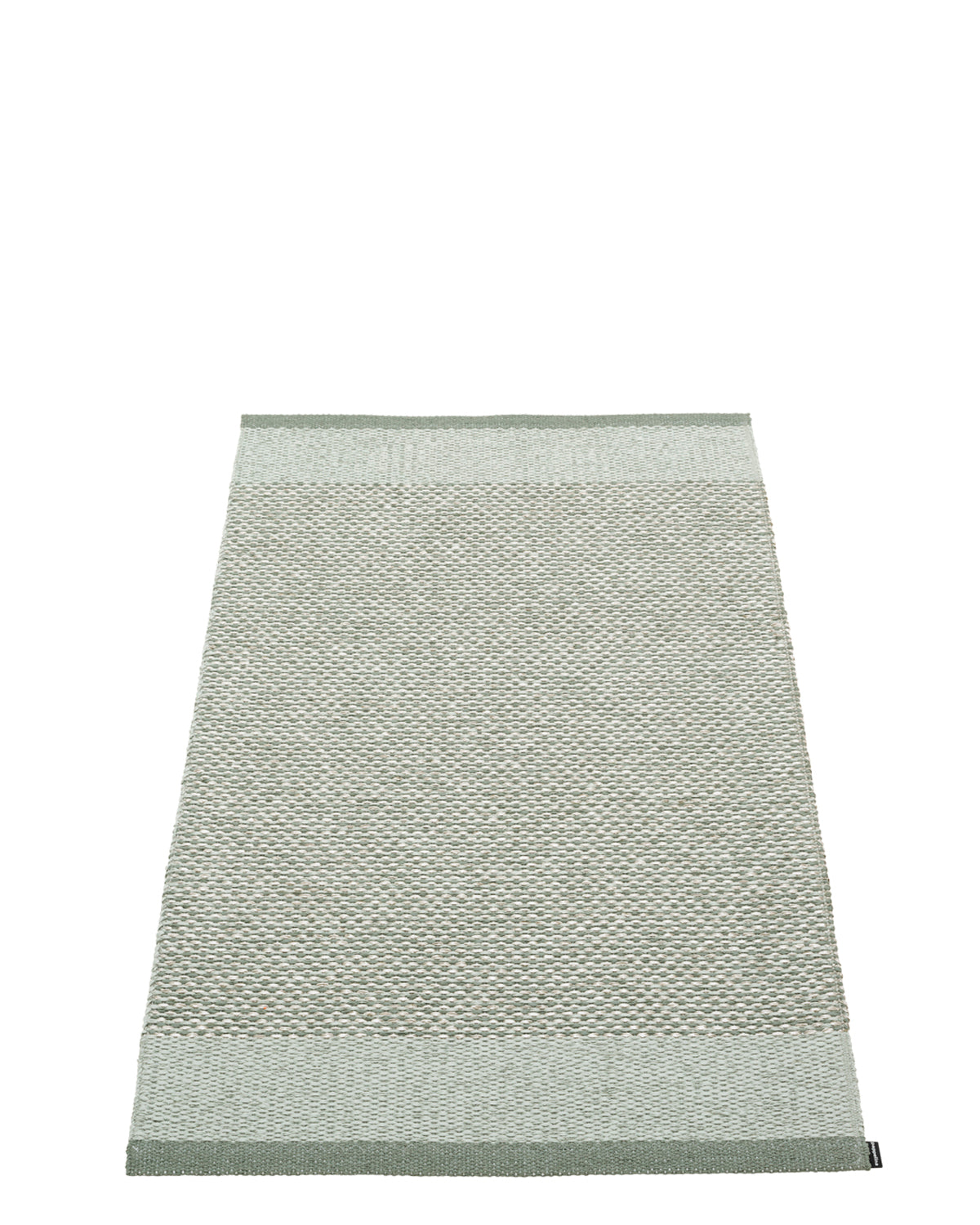 Pappelina Rug EDIT Army/Sage/Stone met 2.25 x 4 ft