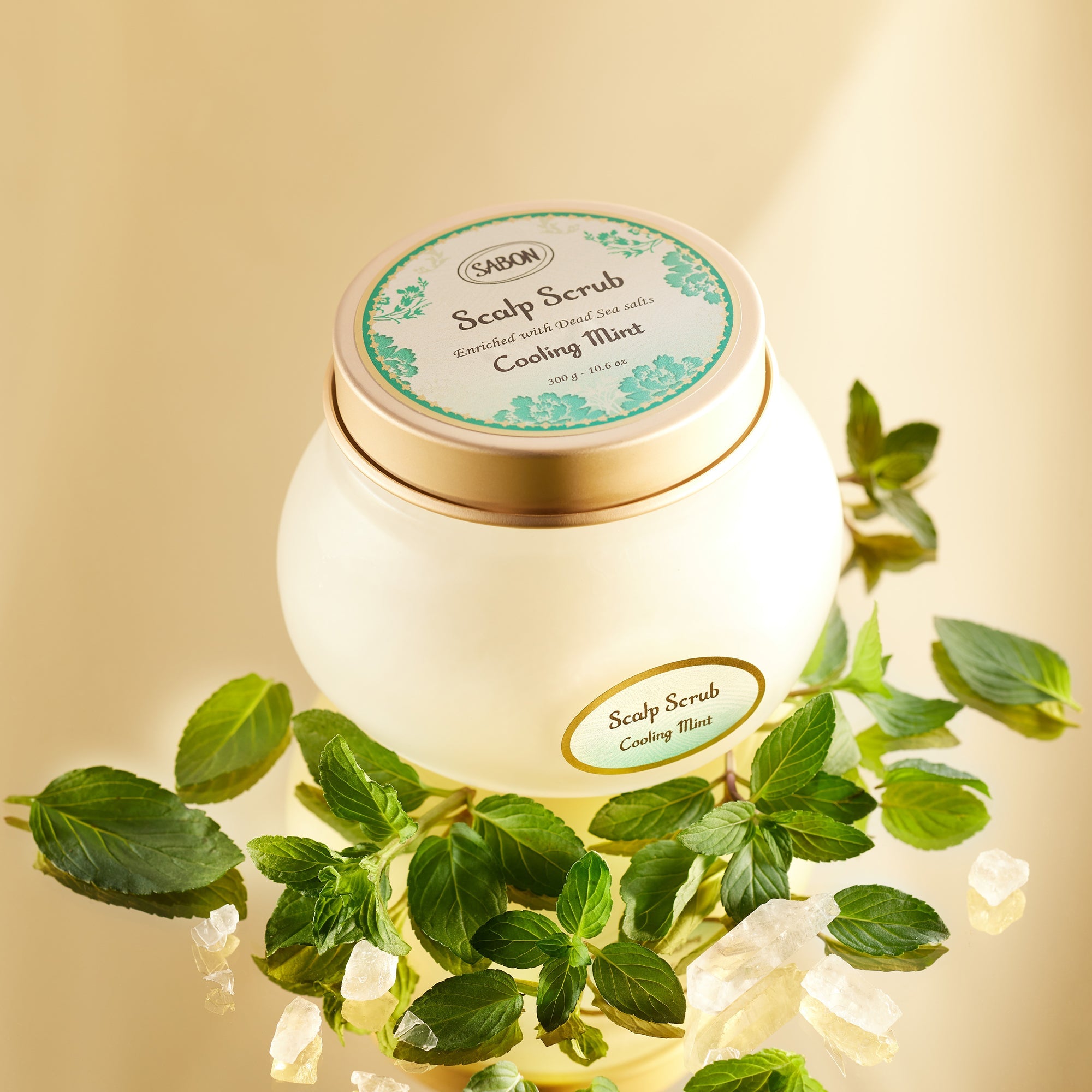 【未開封】SABON Scalp Scrub Cooling Mint 300g Scalp Scrub Cooling Mint 300g - Toytoise