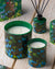 Candle in Jar JUNGLETOPIA 7oz Blue Butterfly