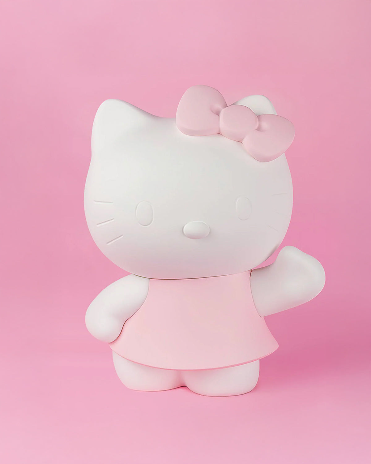 Hello Kitty ROBE Matt White & Pastel Pink Dress 10.5"