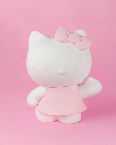 Hello Kitty ROBE Matt White & Pastel Pink Dress 10.5"