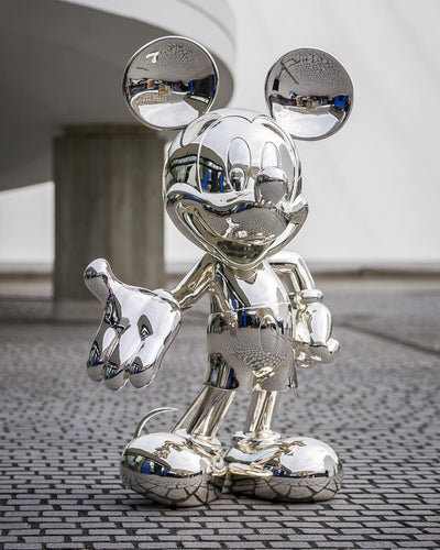 Mickey Mouse WELCOME Silver 12"