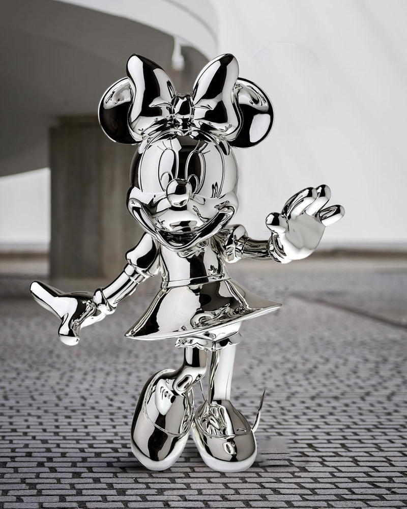Minnie Mouse WELCOME Silver 12"