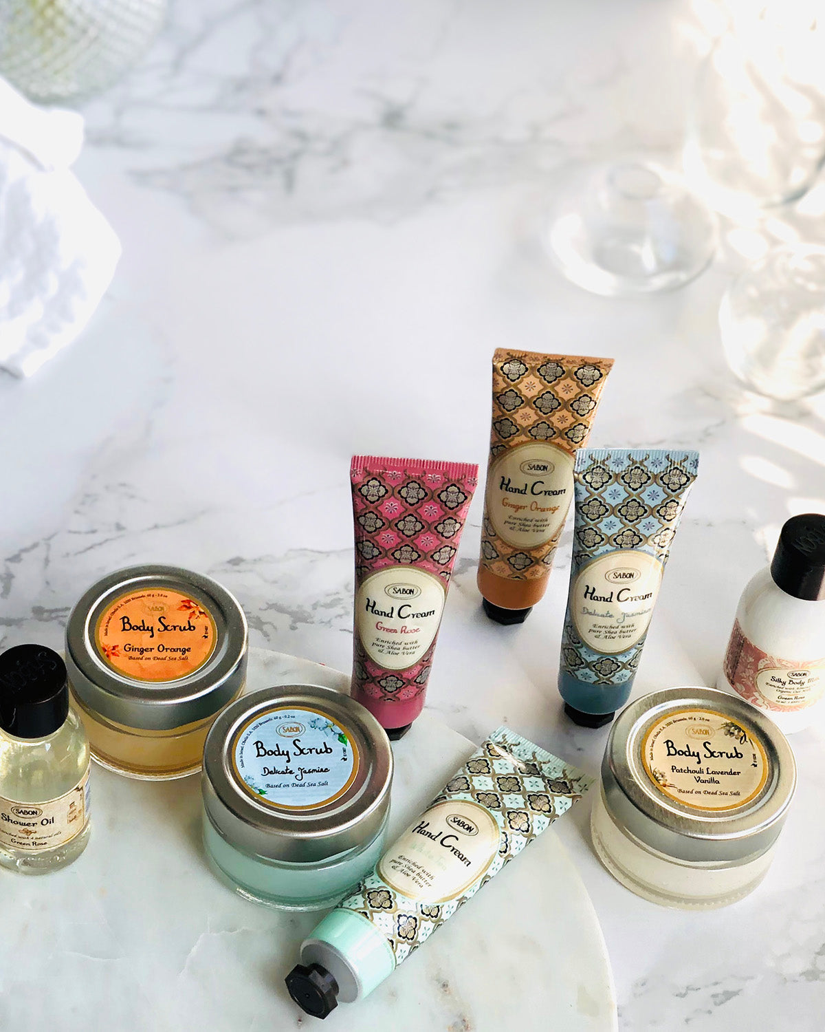 Body Scrub Jar P-L-V in Sabon Jar 60g