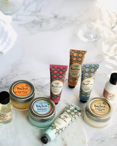Body Scrub Jar P-L-V in Sabon Jar 60g