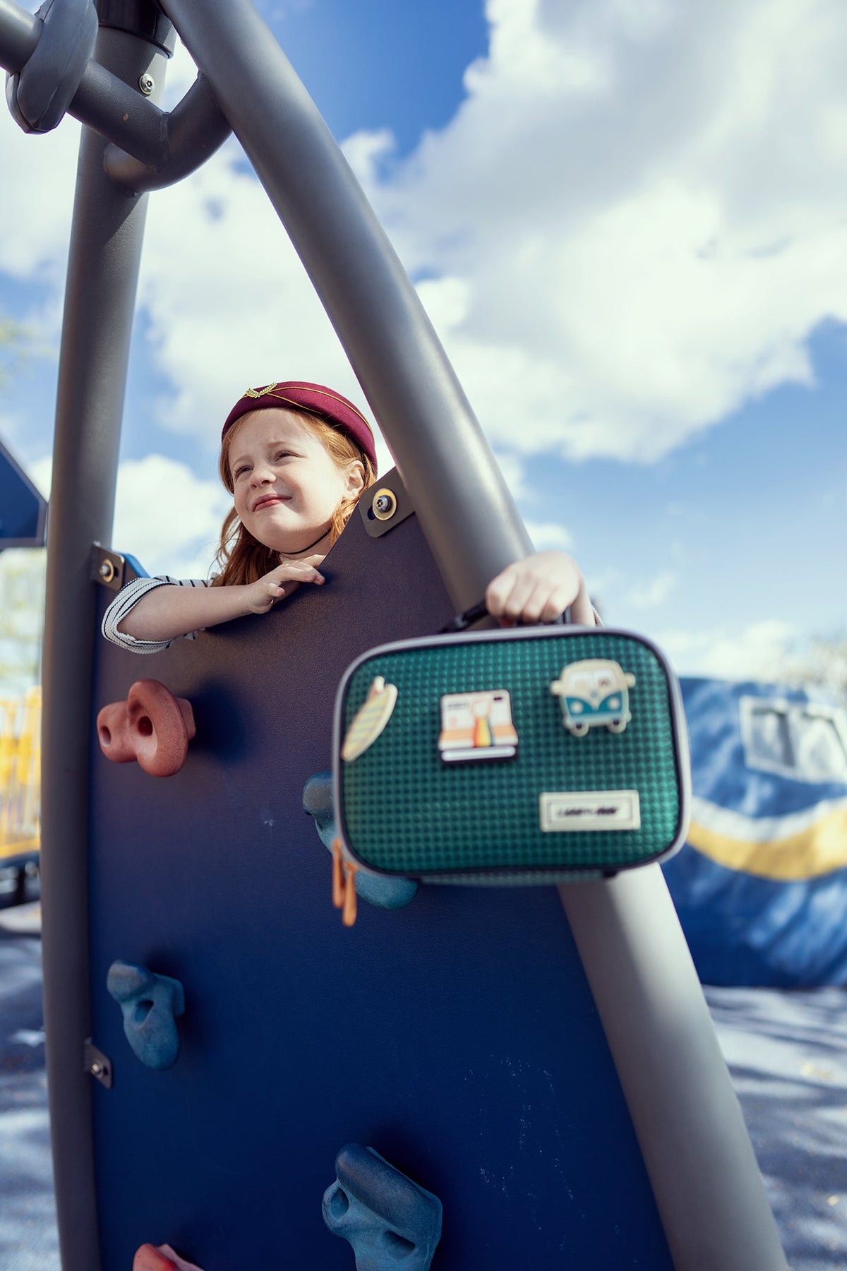 Insulated Lunch Tote Multi Green