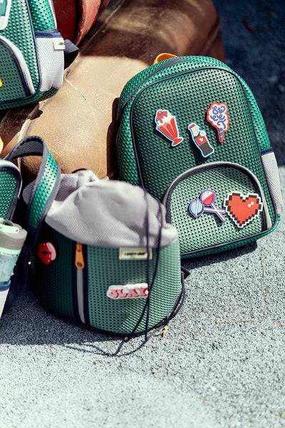 Sophy Zippered Multi Green