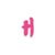 Nimix Alphabets Pink/Red / MEDIUM