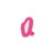Nimix Alphabets Pink/Red / MEDIUM