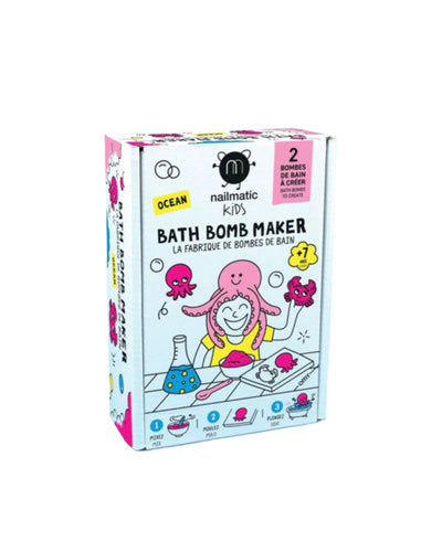 Nailmatic Bath Bomb Maker Kit for Kids OCEAN