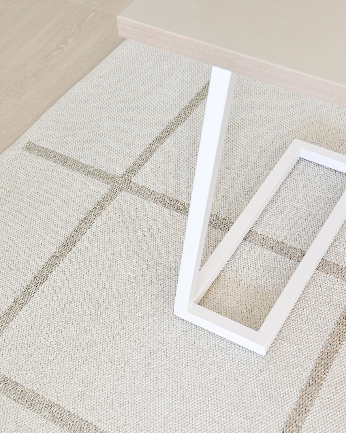 Rug ADA White/Stone Met. 6 x 8.5 ft