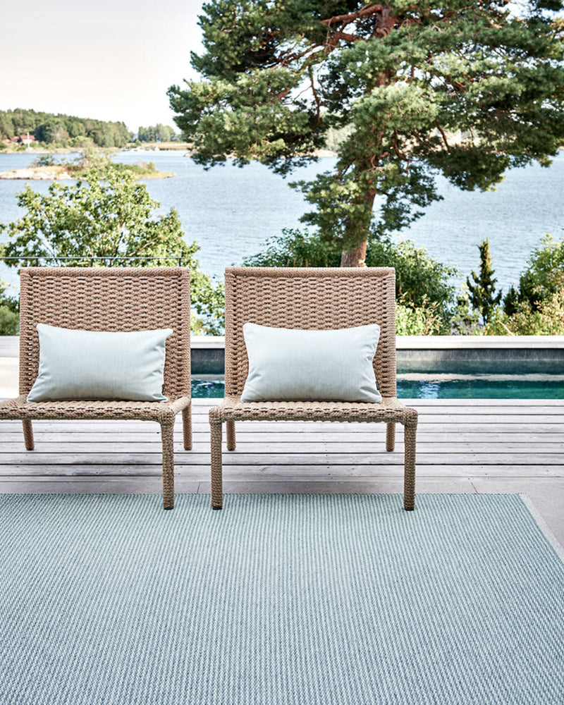 Rug VERA Mono Blue Fog/ Dove Blue 2.75 x 5.25 ft.