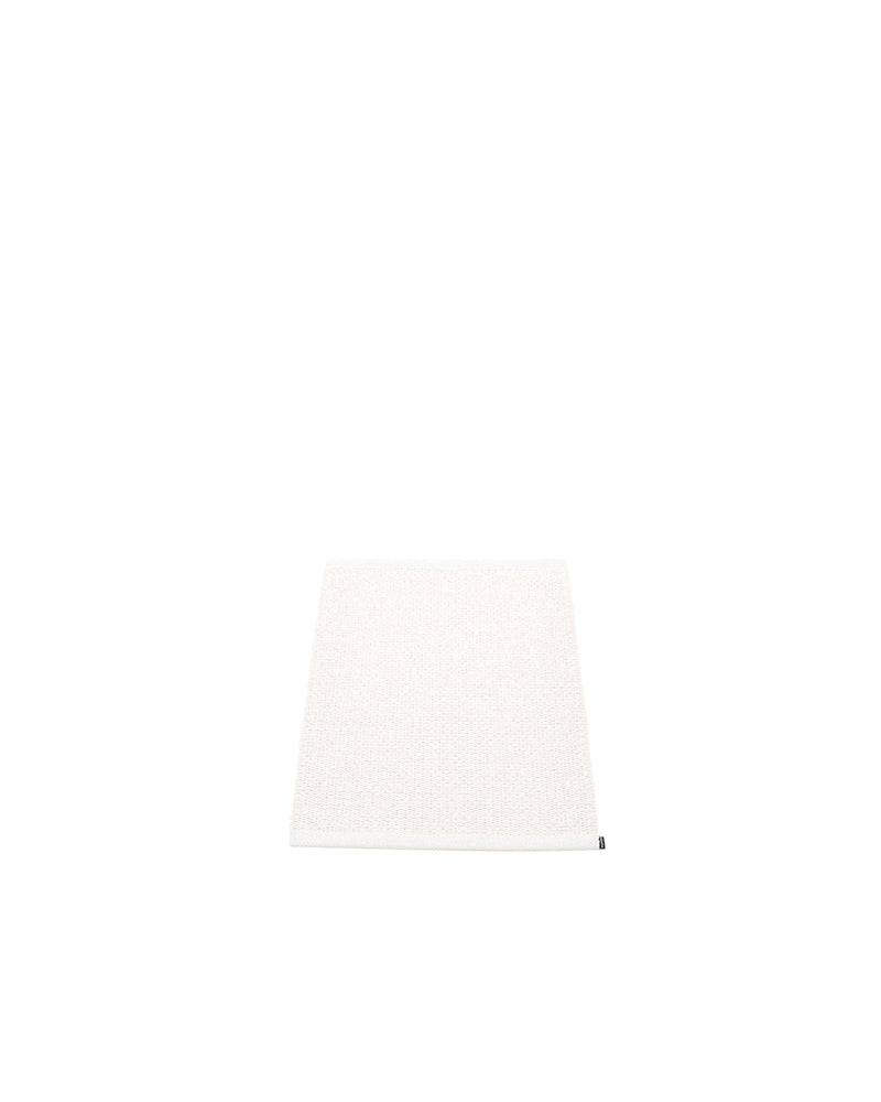 Rug SVEA White Metallic