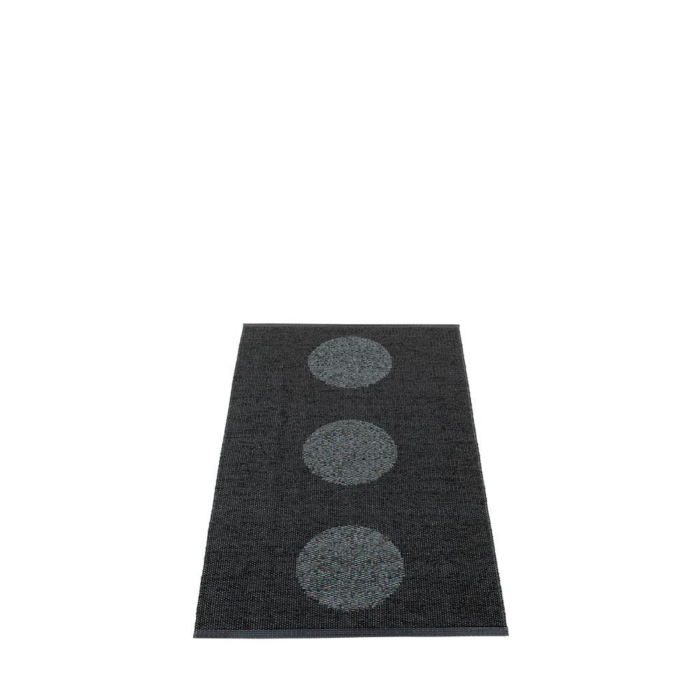 Rug VERA 2.0 Black/Black met.