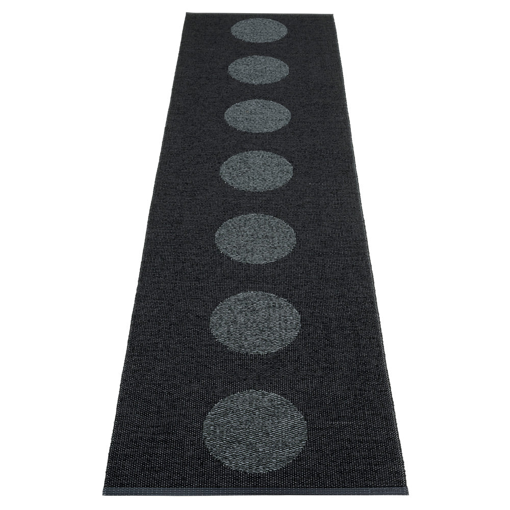 Rug VERA 2.0 Black/Black met.