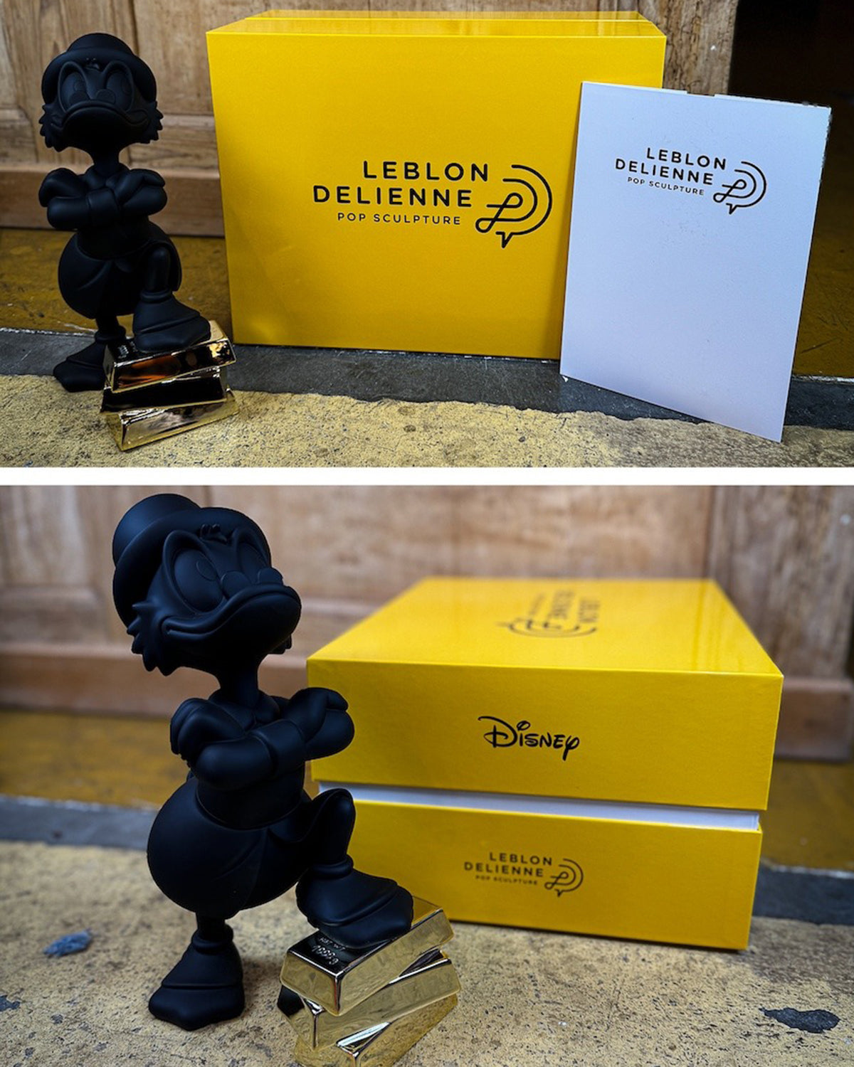 Uncle Scrooge Ingots - LD Studio - Black & Gold - 11 in