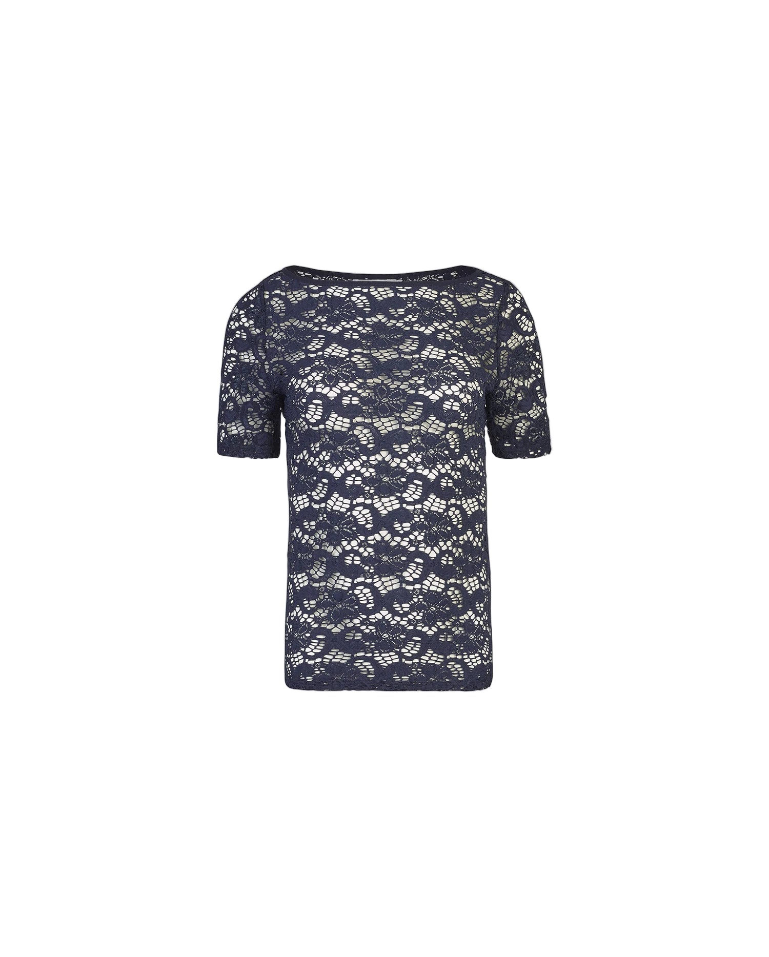 Women's T-Shirt PORTRAIT Navy Size 46