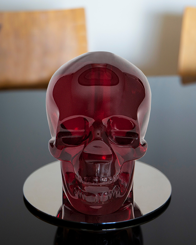 Lamp CRANIUM Red