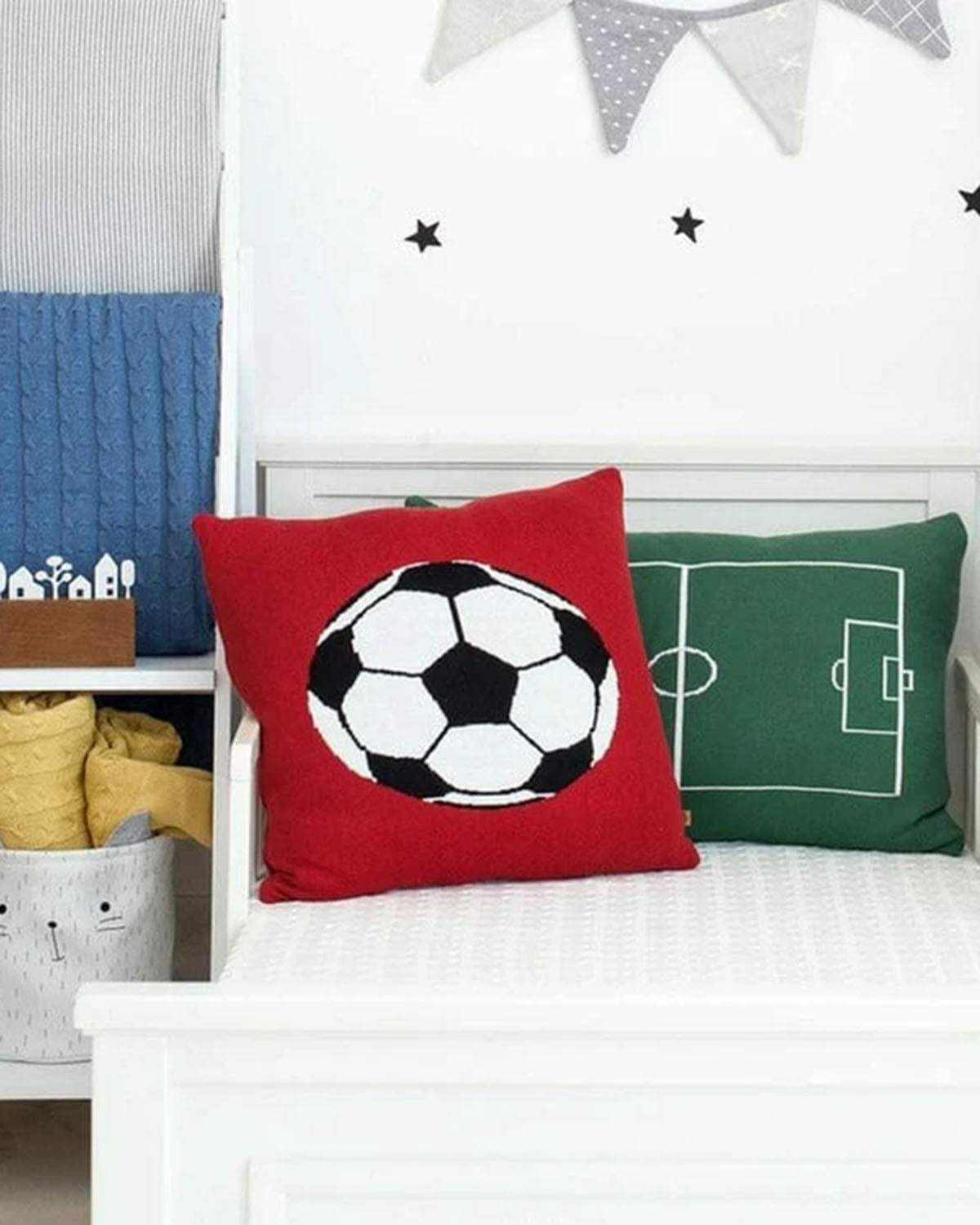 Cushion SOCCER BALL Cherry
