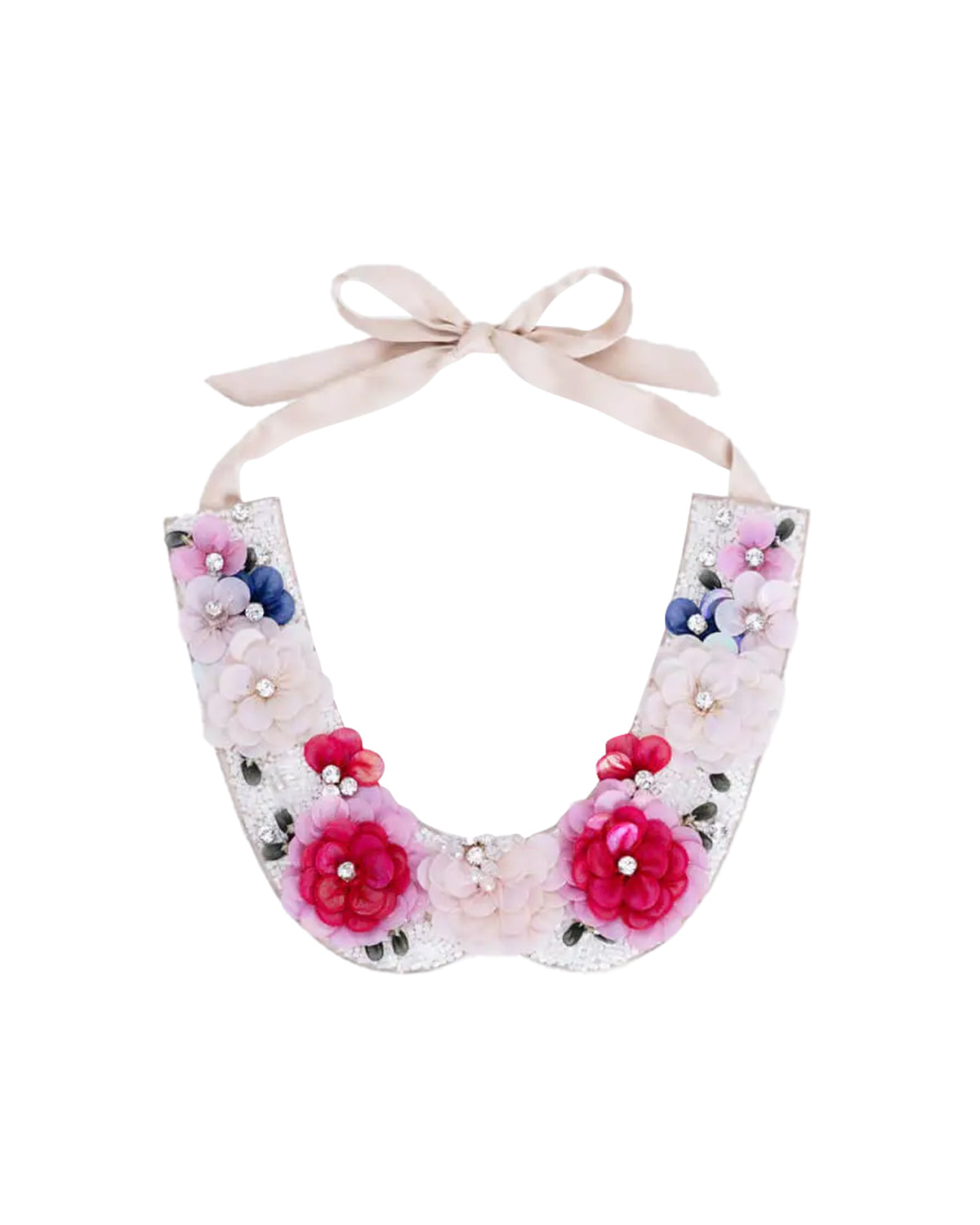 Women's Collar ROSE-MULTI Grenadine Size TU