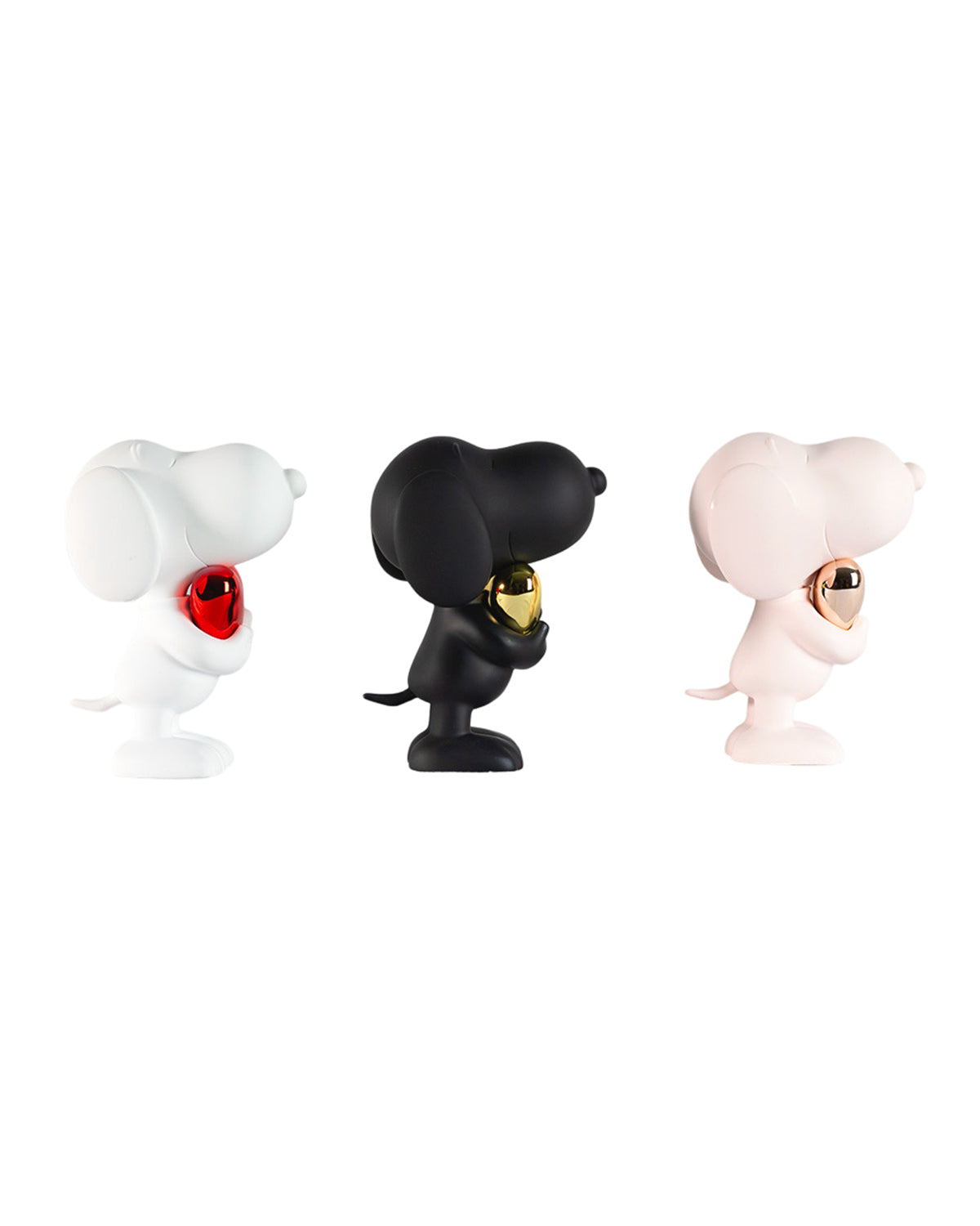Set of 3 Snoopy Heart - LD Studio - Multi - 4 in
