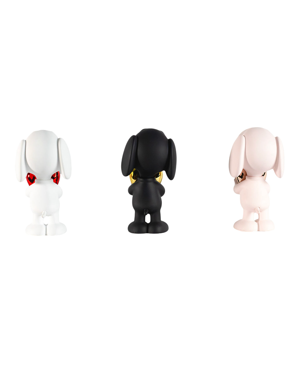 Set of 3 Snoopy Heart - LD Studio - Multi - 4 in