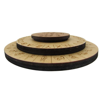 Sign Language Cipher Wheel - ASL Decoder Disk Escape Room Prop