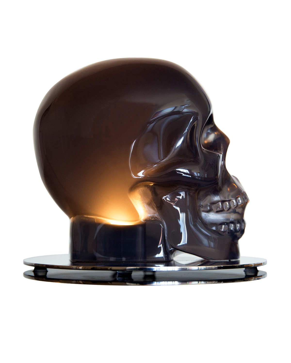 Light Fixture Cranium Vintage Smoke