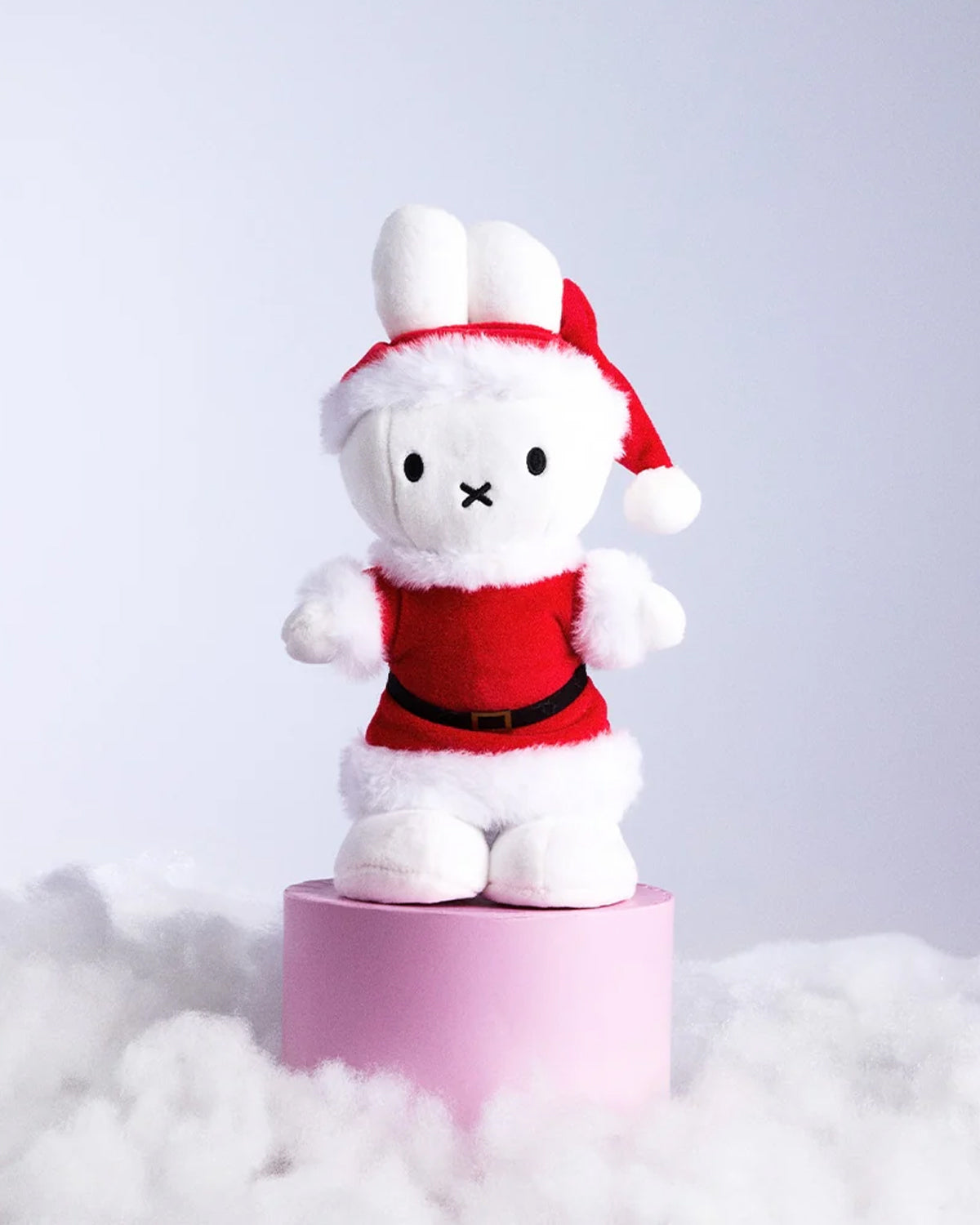 Plush MIFFY Standing Santas in display 5.5