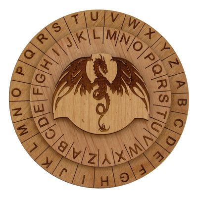 Dungeons and Dragons Gift - The Dragons Cipher Wheel