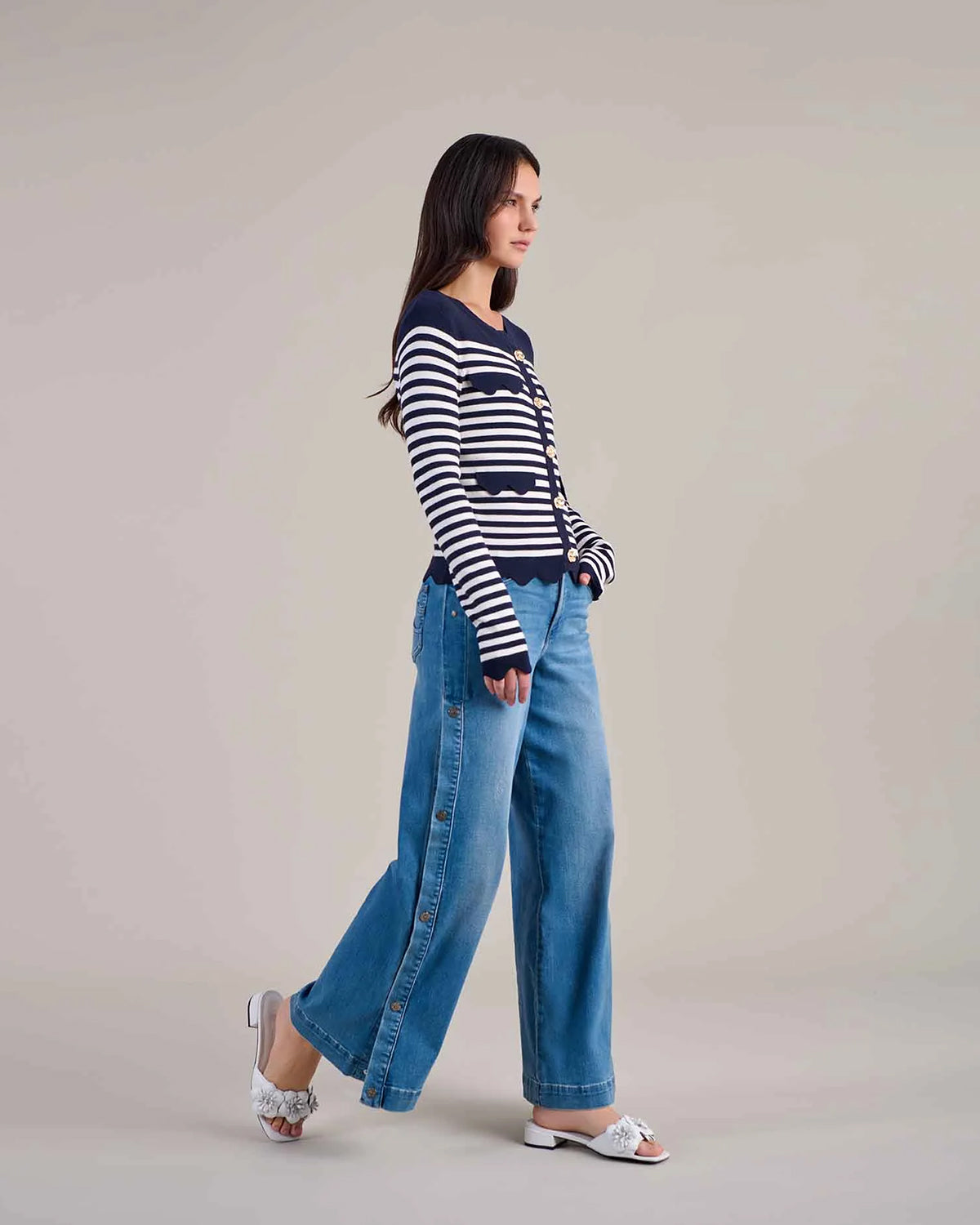 Women's Cardigan VIKI Dark Navy Size XL