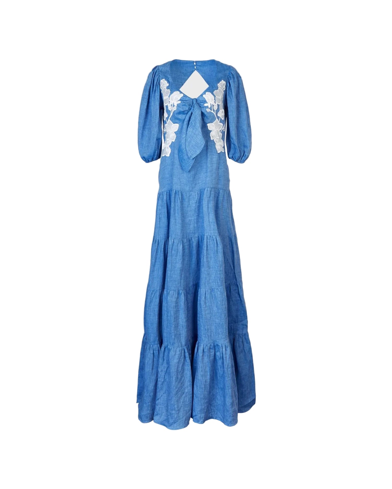 Women's Dress GAELLE Denim Blue Size 46