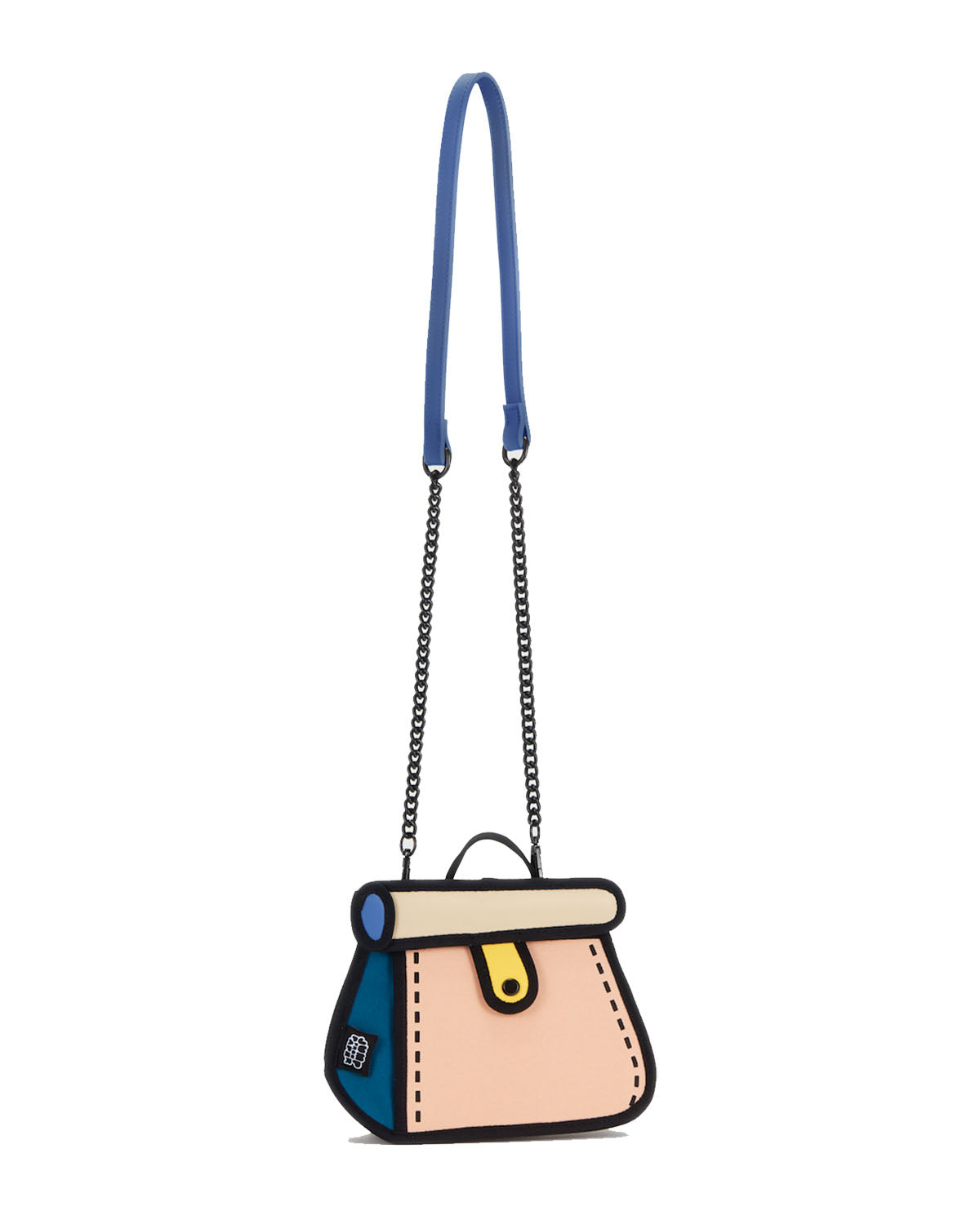 Jump From Paper 2D Shoulder Bag CAKE Beige